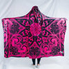 Pink Mandala Hooded Blanket