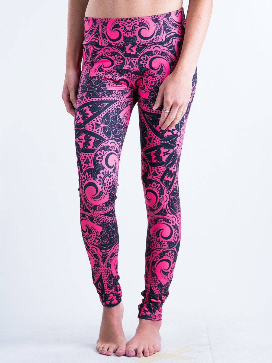 Pink Mandala Leggings