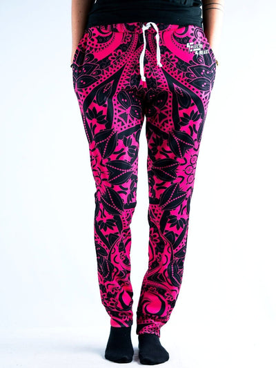 Pink Mandala Unisex Pajama Pants