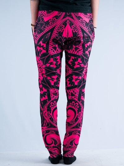 Pink Mandala Unisex Pajama Pants