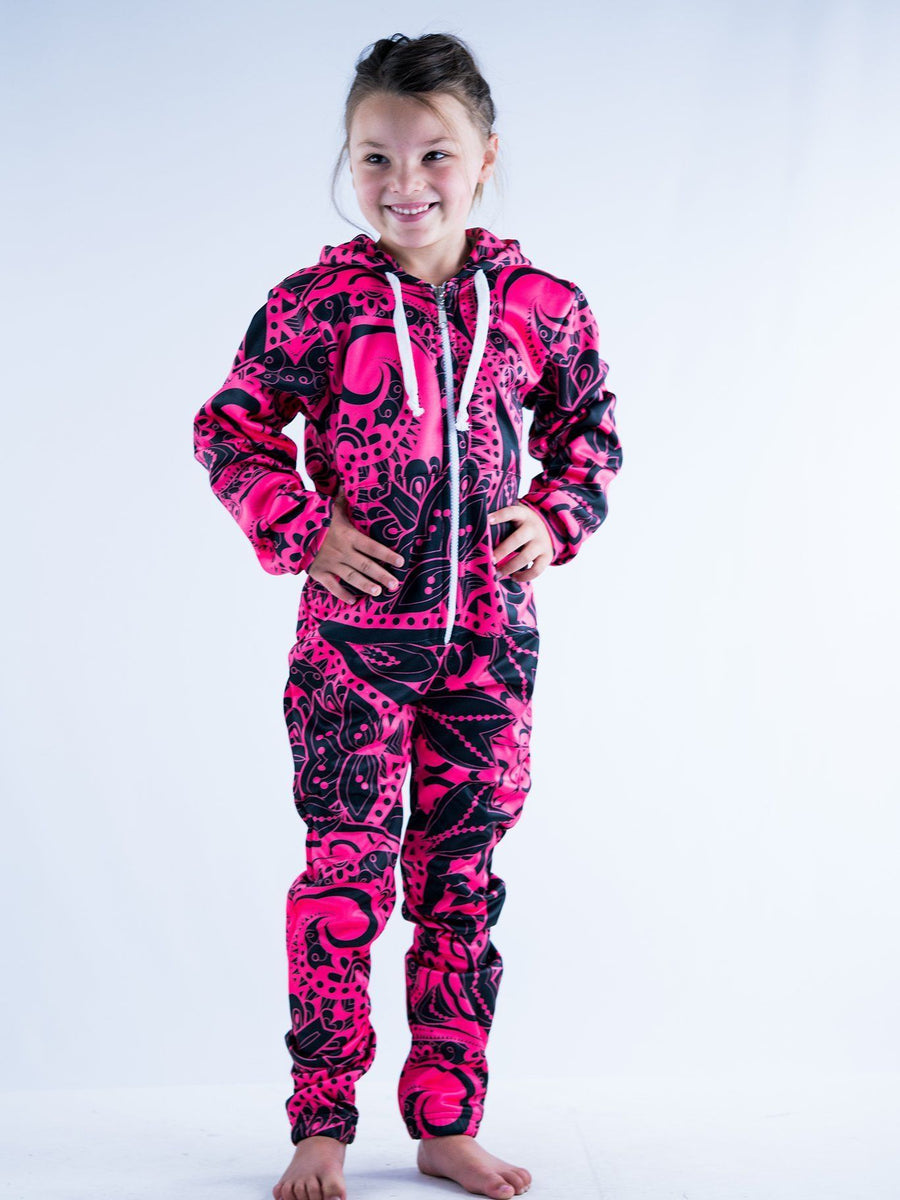 Pink Mandala Youth Onesie