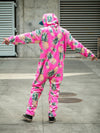 Pink Pineapple Adult Onesie