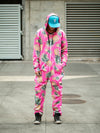 Pink Pineapple Adult Onesie