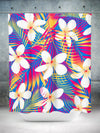 Plumeria Flowers Shower Curtain