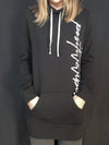 Positive Vibes Hoodie Dress