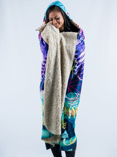 Power And Peace Hooded Blanket