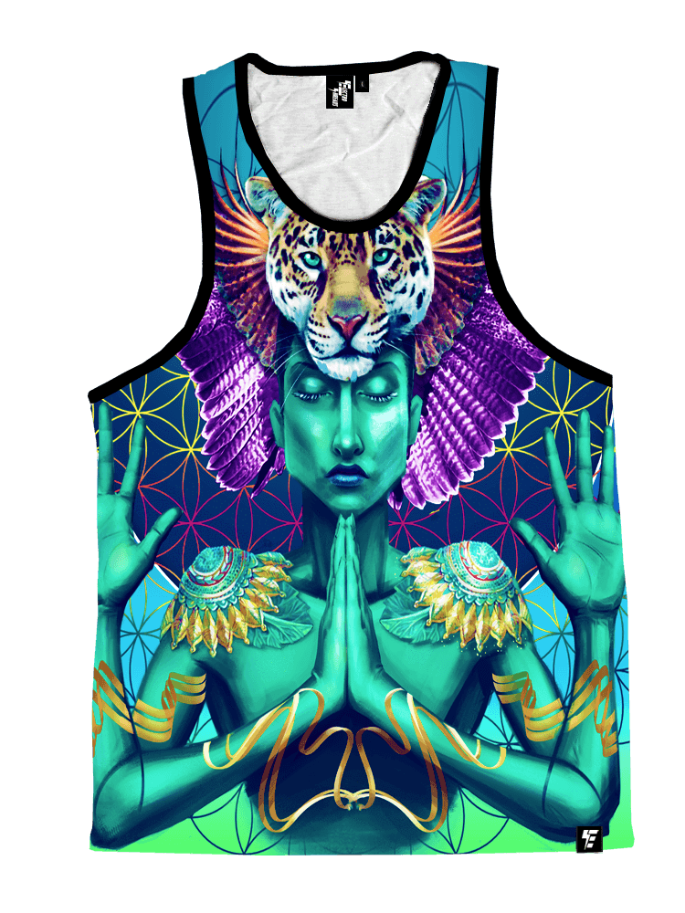 Power and Peace Unisex Tank Top