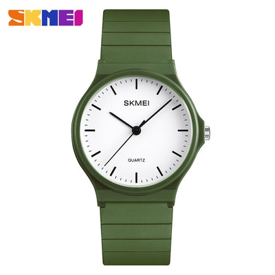 SKMEI Men Women Watches Simple Design Personality Teens 3bar Waterproof Quartz Wristatches Ladies Mes Relogio Feminino 1419