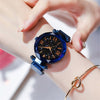 2019 Luxury Women Watches Magnetic Starry Sky Ladies Watch Quartz Wristwatch Dress Female Clock relogio feminino Free Shipping