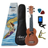 Aiersi brand 21 inch mahogany Soprano ukulele Hawaiian guitar ukelele