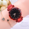 Fashion Starry Sky Women Watches Top Sale Leather Ladies Bracelet Watch Quartz Wristwatches Casual Female Clock Relogio Feminino