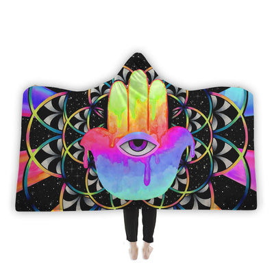 PsyHamsa Hooded Blanket