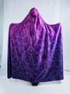 Purple Luxe Hooded Blanket