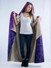 Purple Luxe Hooded Blanket