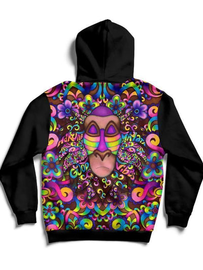 Rafiki Vibes V2 Back Panel Unisex Hoodie