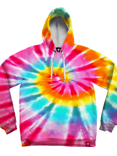 Rainbow Tie Dye Unisex Hoodie