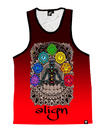 Red Align Unisex Tank Top