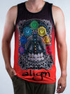 Red Align Unisex Tank Top