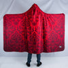 Red Luxe Hooded Blanket