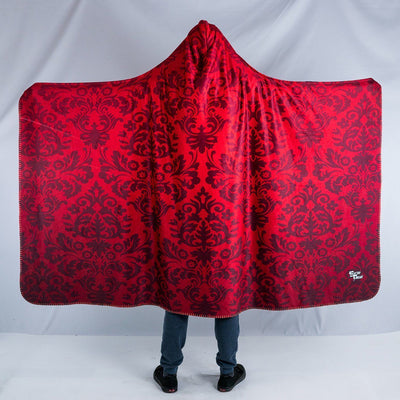 Red Luxe Hooded Blanket