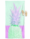 Retro Fineapple Beach Throw