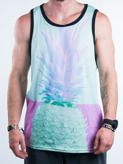 Retro FineApple Unisex Tank Top