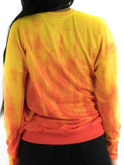 Retro Fire Drop Shoulder Sweatshirt