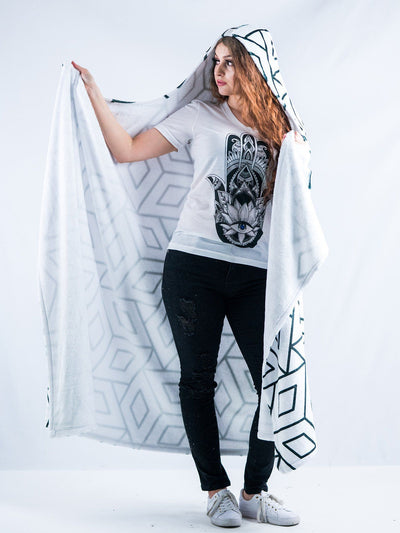 Sacred Geo Hooded Blanket