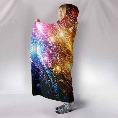 Sky Show Hooded Blanket