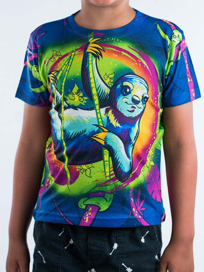 Sloth Life Kids Tee