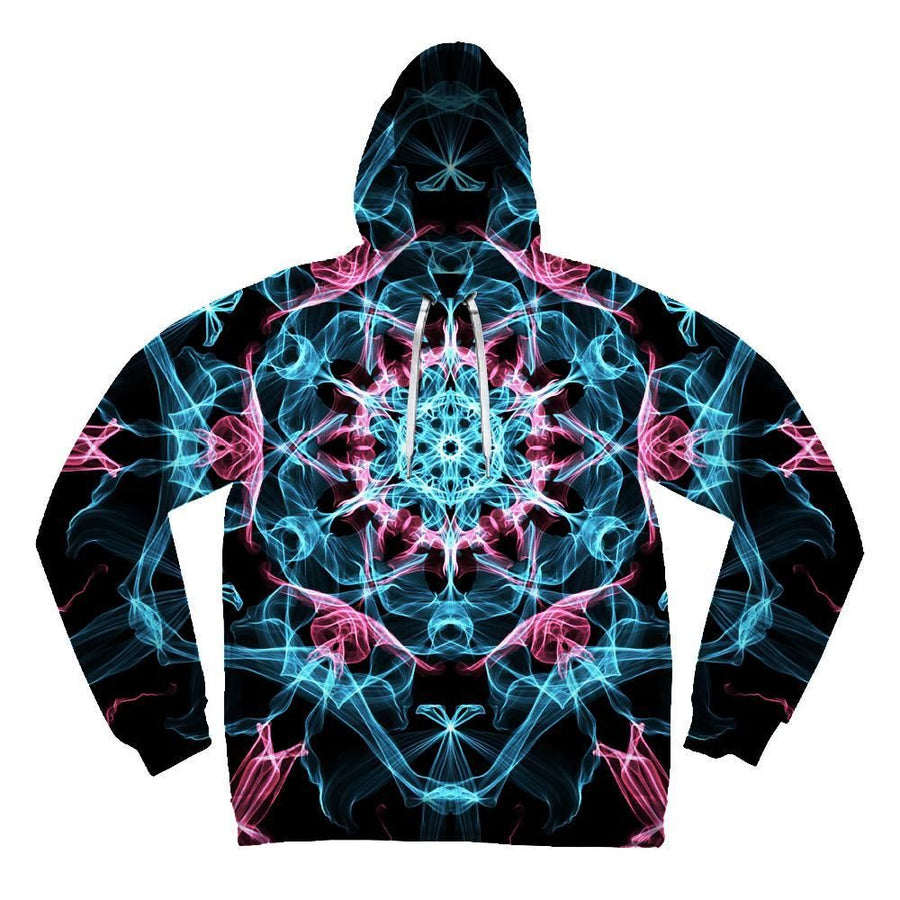 Smokey Blue Mandala Unisex Hoodie