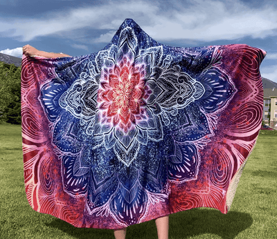 Spark of Joy Hooded Blanket