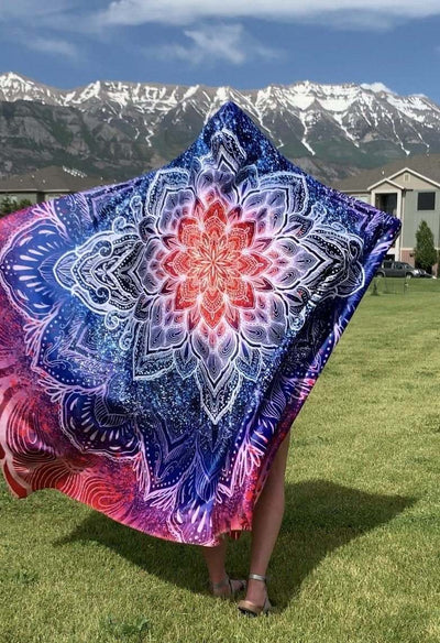 Spark of Joy Hooded Blanket