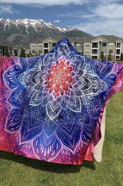 Spark of Joy Hooded Blanket