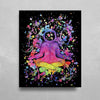 Splatter Astronaut HD Metal Panel Print Ready to Hang