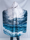 Stormy Ocean Hooded Blanket