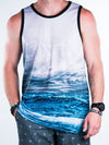 Stormy Ocean Unisex Tank Top