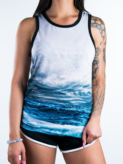 Stormy Ocean Unisex Tank Top