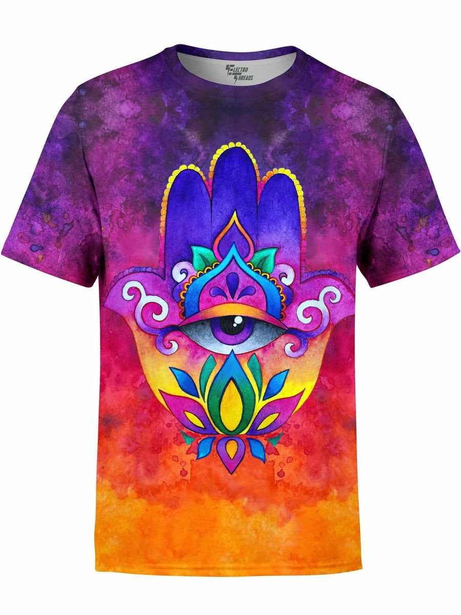 Sunset Hamsa Vibes Unisex Crew