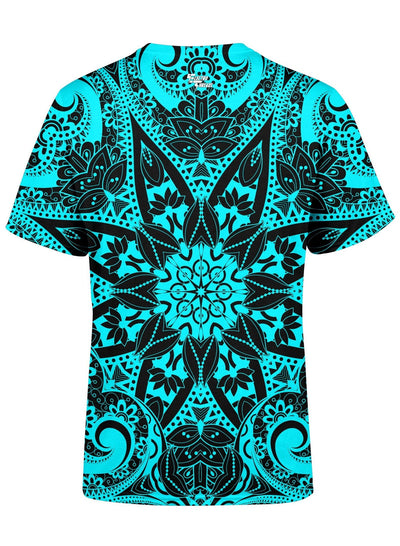 Teal Mandala Unisex Crew