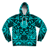 Teal Mandala Unisex Hoodie