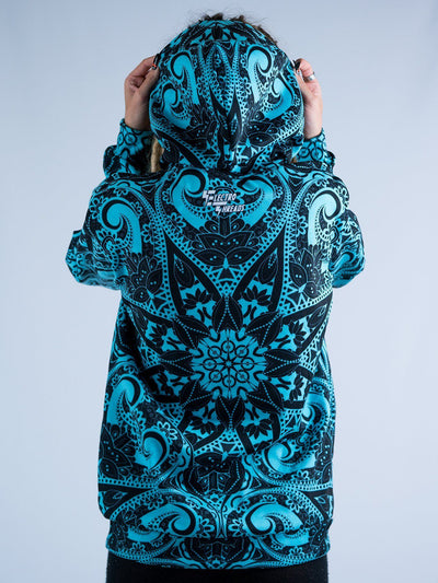 Teal Mandala Unisex Hoodie