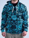 Teal Mandala Unisex Hoodie