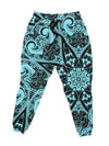 Teal Mandala Unisex Joggers