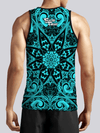 Teal Mandala Unisex Tank Top