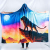 The Circle of Life Hooded Blanket