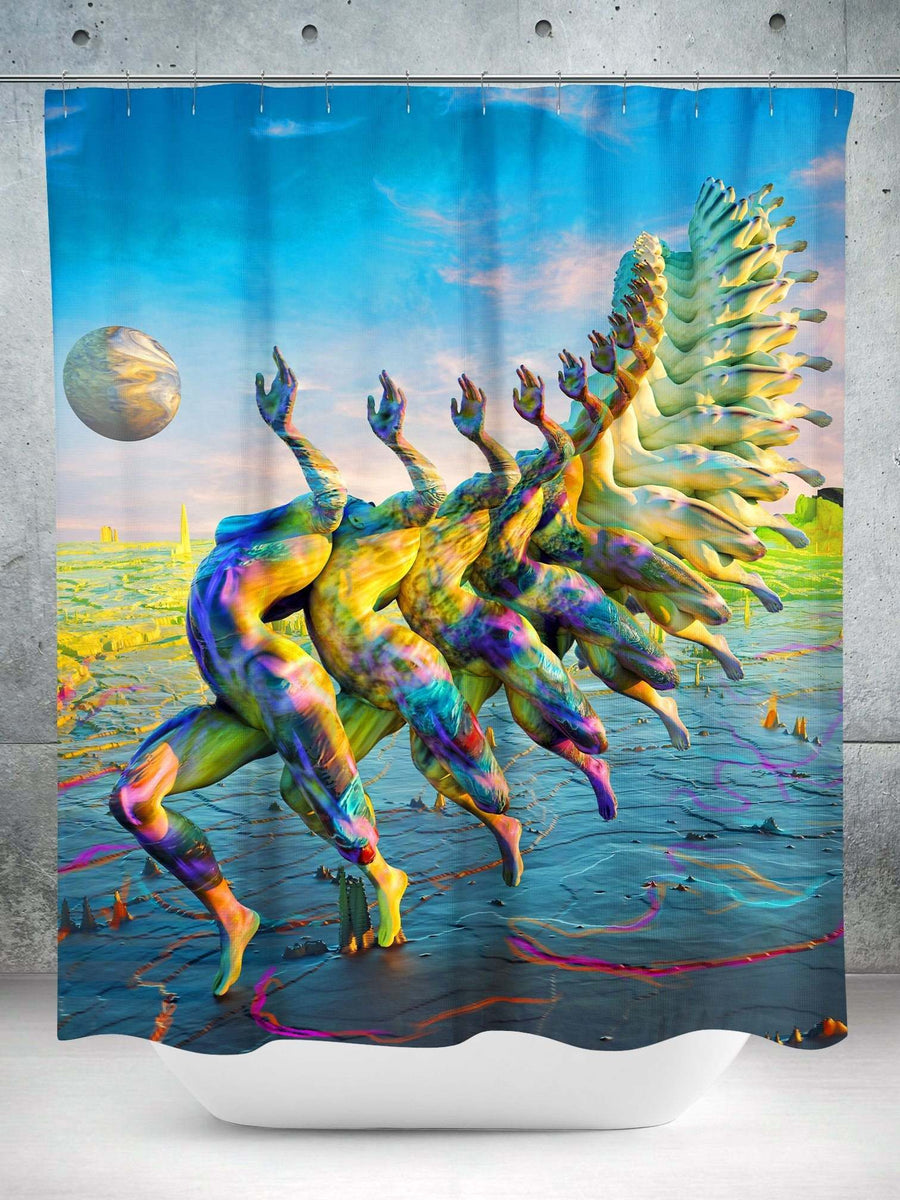 Theros Shower Curtain