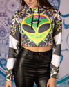 Trance Crop Hoodie