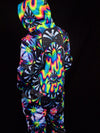 Trippy Hamsa Adult Onesie