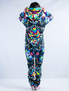 Trippy Hamsa Adult Onesie